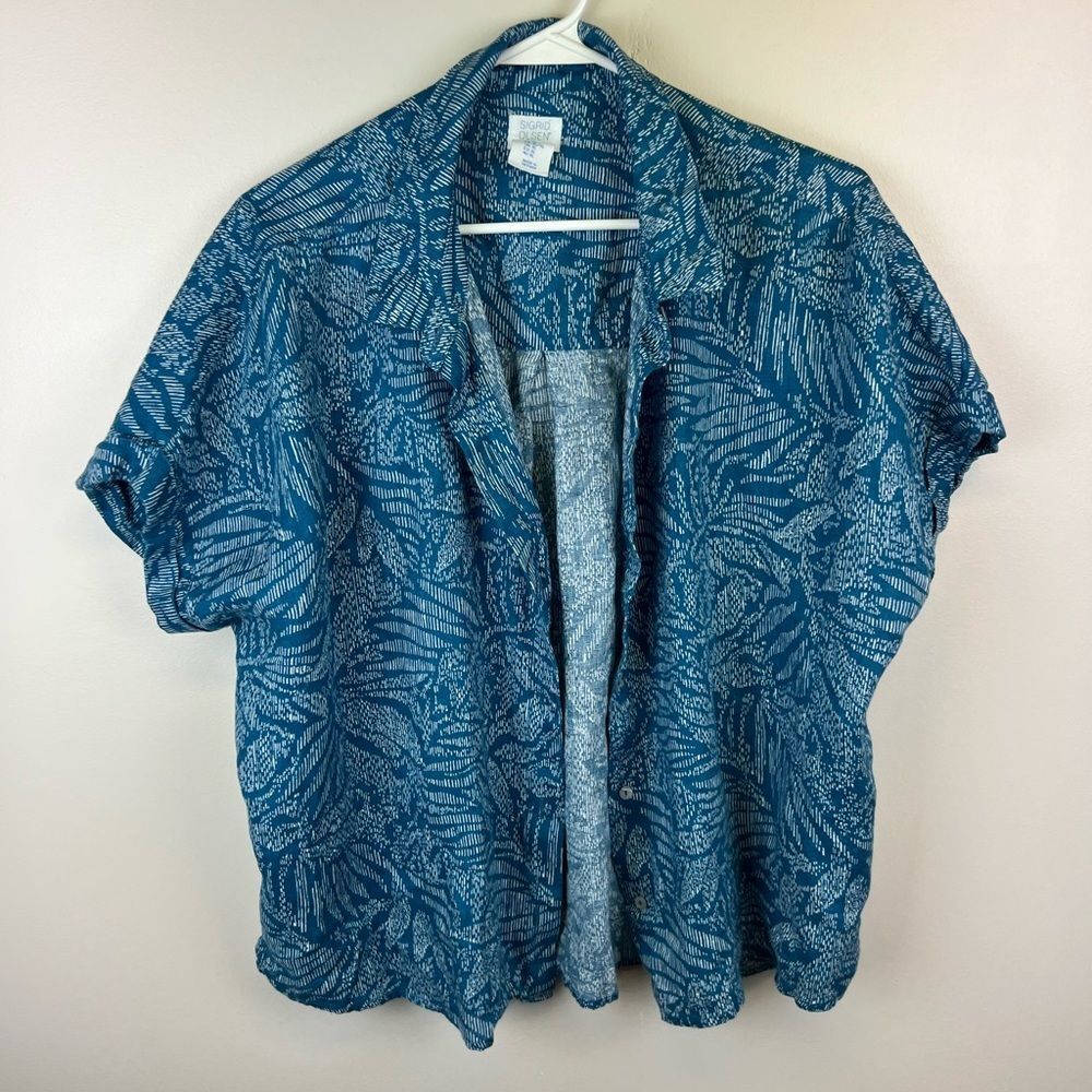 Sigrid Olsen Linen Top - image 2